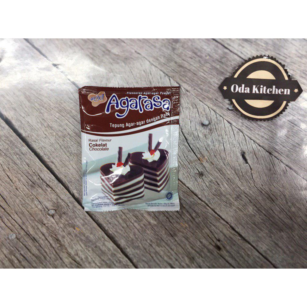 AGARASA AGAR AGAR POWDER COKELAT 22gr