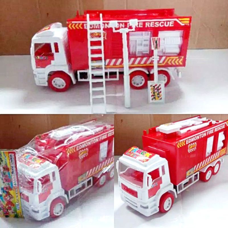 ST 2043 - Mainan Truk Damkar / Pemadam Kebakaran / Fire Engine Truck ST2043
