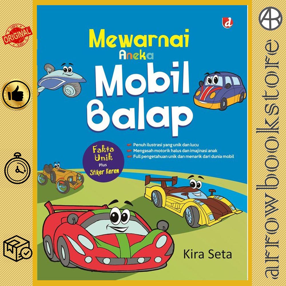 Cara Menggambar Mobil Balap Anak Tk picture idokeren