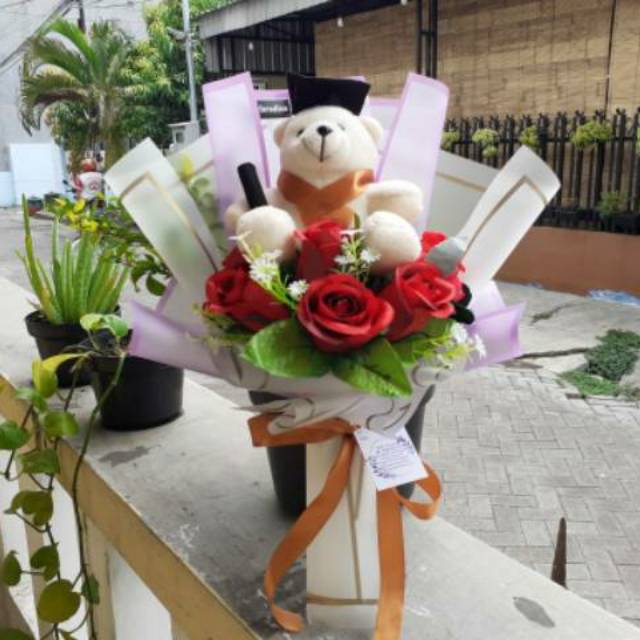 Buket bunga boneka wisuda buket bunga jumbo bukey boneka jumbo