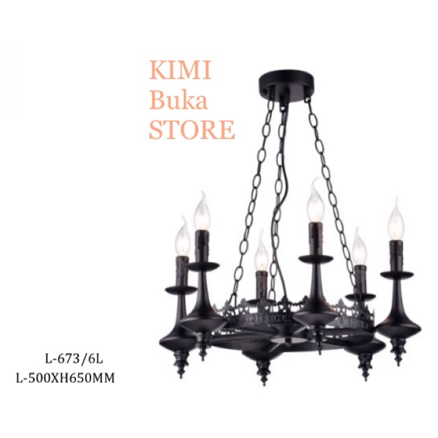 11.11 big sale / Lampu gantung / lampu hias / minimanis 673 (plus lampu)