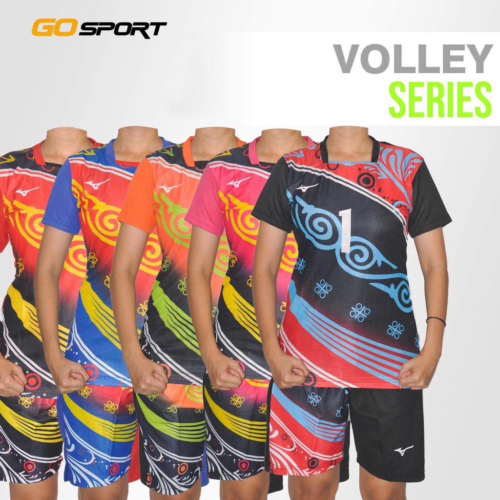 SVW Setelan Voli Mizuno Nack Wanita jersey volly wanita baju voli stelan mizuno baju voli sublim