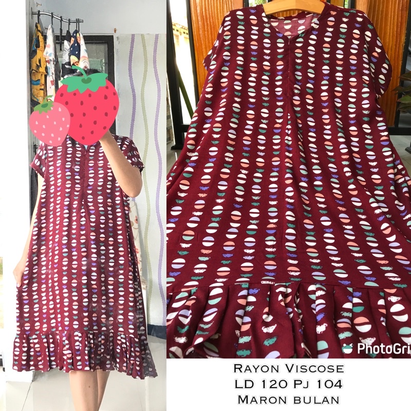 DASTER RUFFLE BUSUI SEBETIS / DASTER KEKINIAN / DASTER REMPEL VIRAL / DASTER BUSUI-Maronbulan