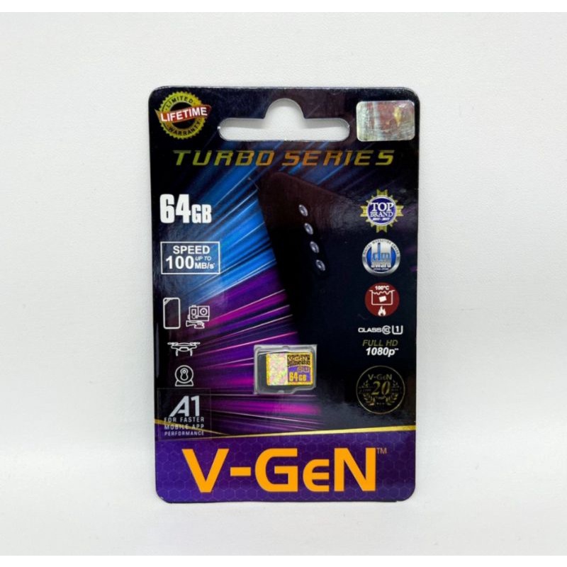 Memory / Memori Card VGEN 64GB Turbo Series