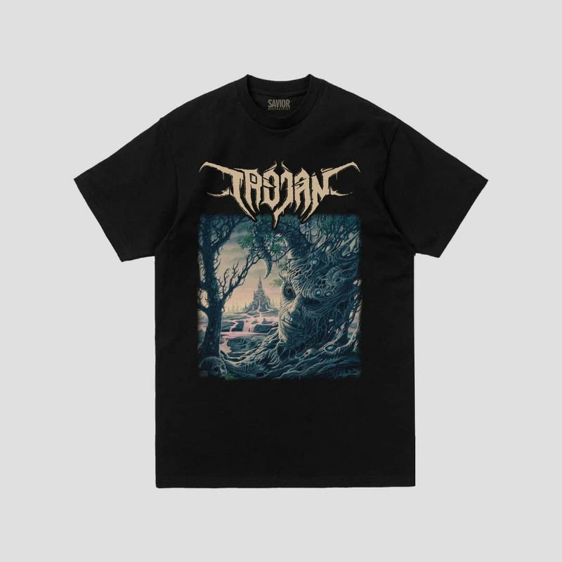 Kaos Band Trojan Bali Death Metal / Tshirt Band Original Musik Merchandise