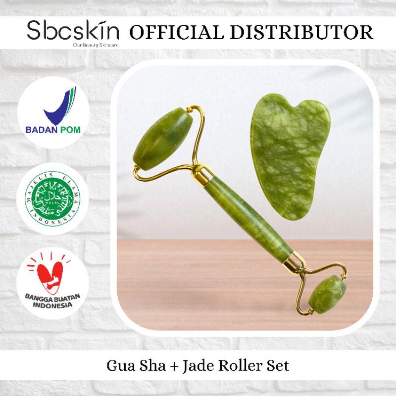 Sbcskin Gua Sha + Jade Roller Set