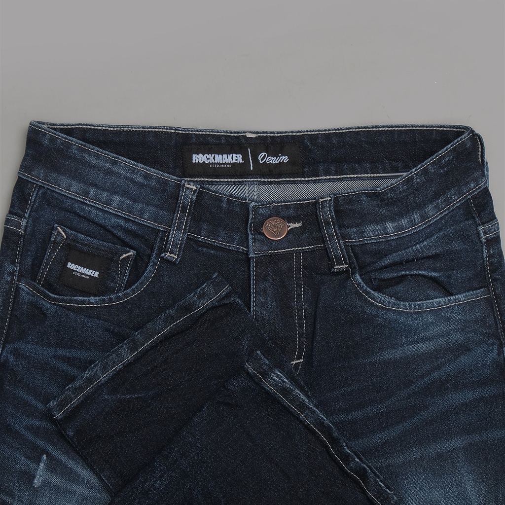 ROCKMAKER CELANA JEANS PRIA THANOS RIPPED