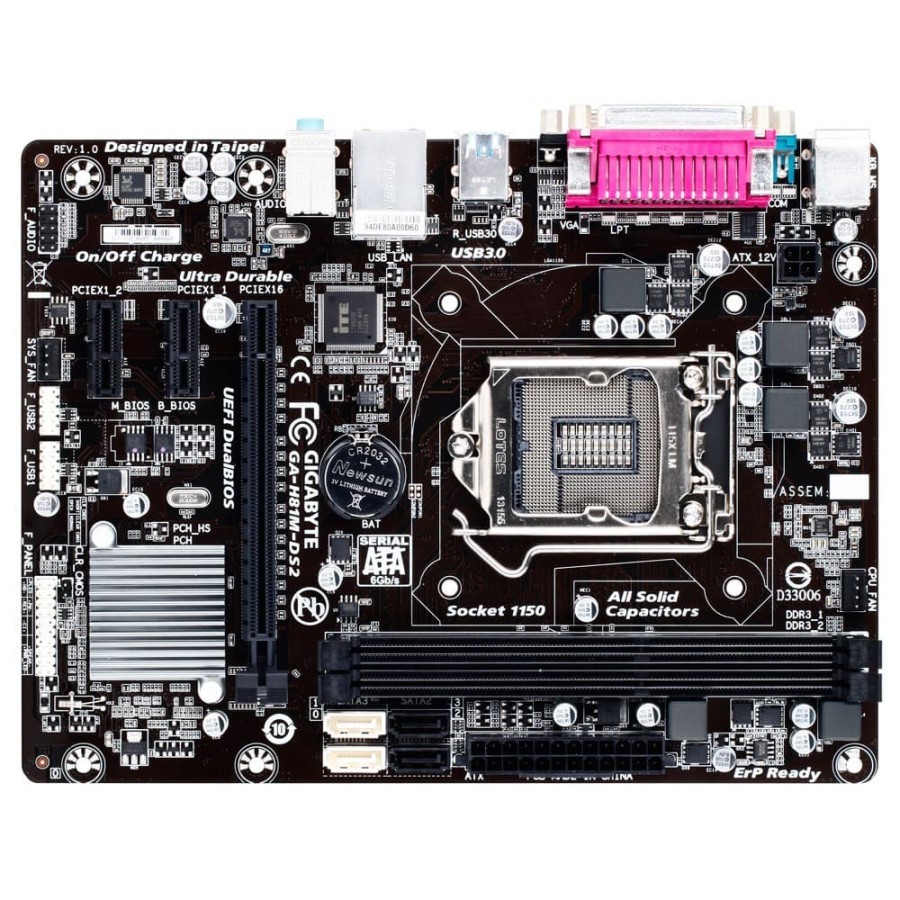 Motherboard GIGABYTE H81M-DS2