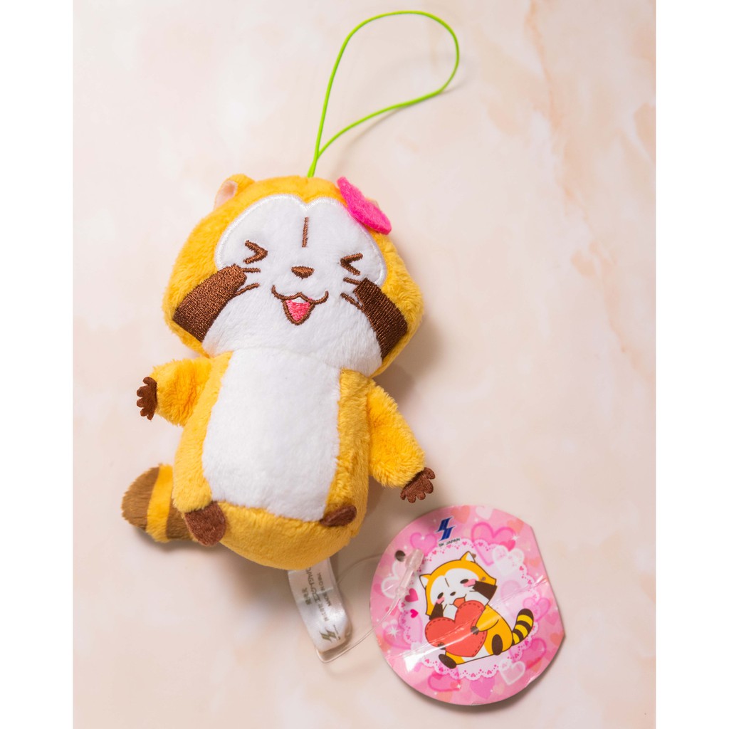 Puchi Rascal 9 cm keychain plush doll original SK Japan