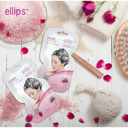 ^ KYRA ^ Ellips Vitamin Hair Mask Vitamin Rambut With Pro Keratin Complex Menutrisi Rambut