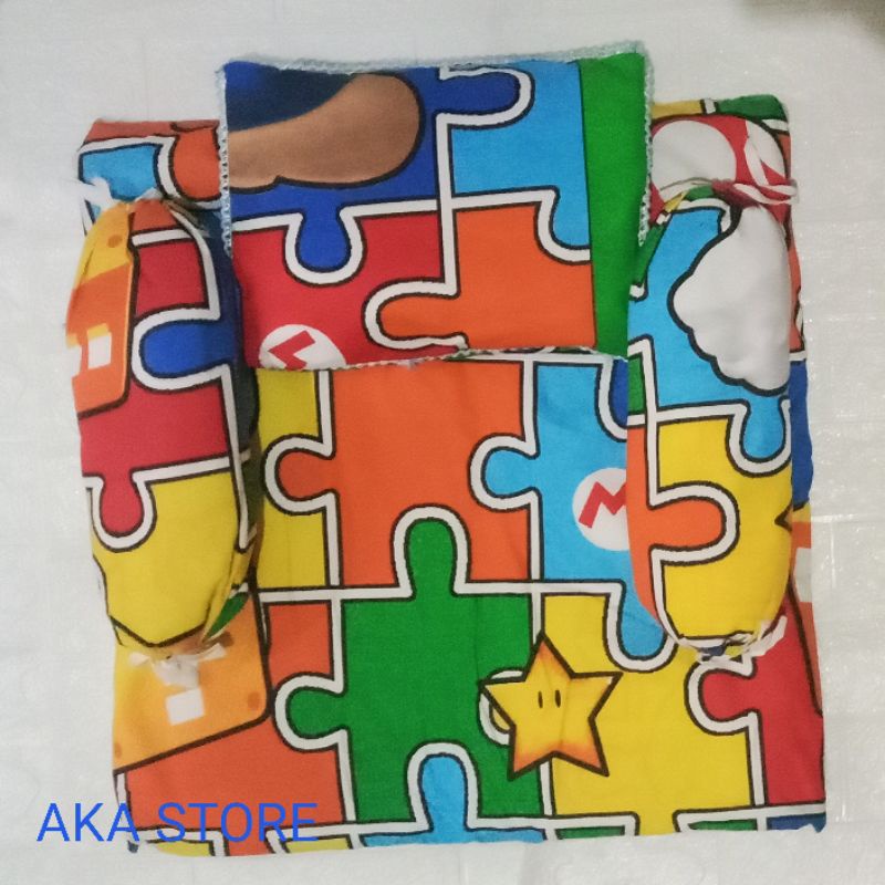 Kasur Bayi Mini Set bantal+guling murah