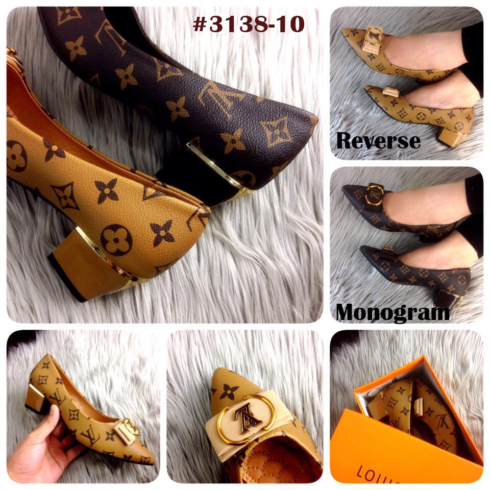 Sepatu Heels LOUIS VUITTON Genevieve #3138-101