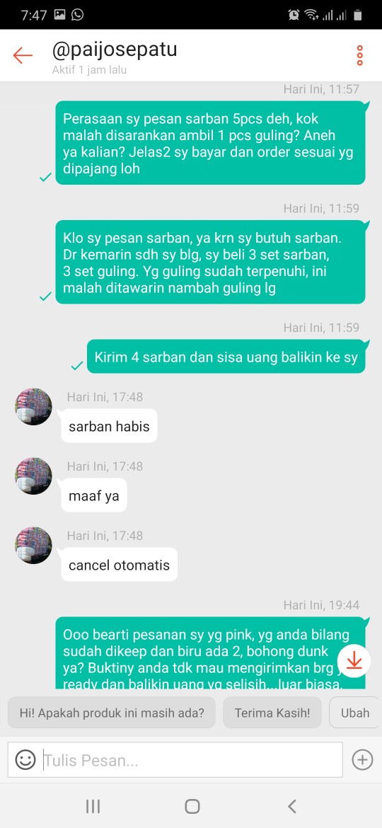 Sarung Guling Waterproof Anti Ompol Plus Resleting