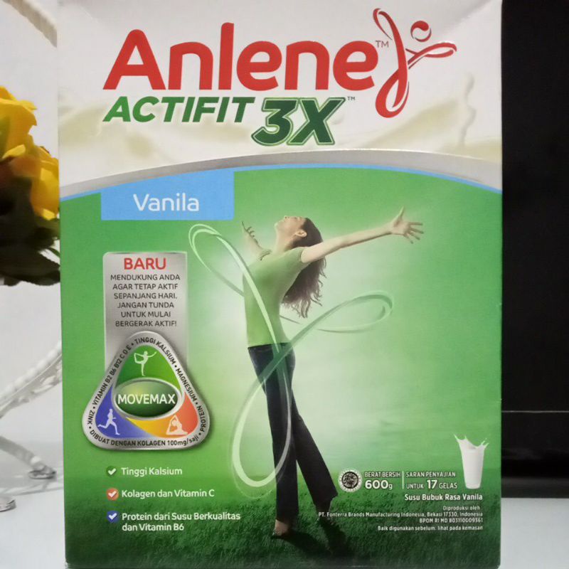 Anlene actifit 600 gram expired 2024