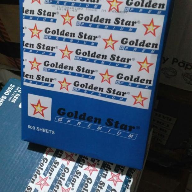 

♚ KERTAS HVS A4 70 GSM GOLDEN STAR ♀