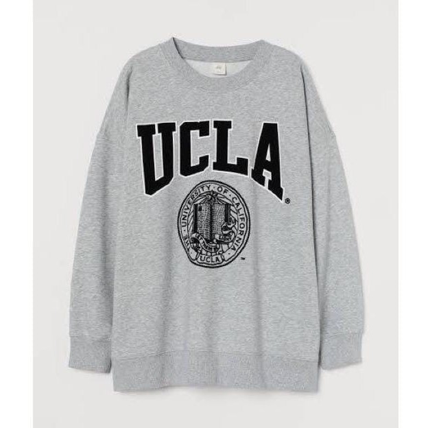 BARU UCLA UNIVERSITY MISTY SWEATER OBLONG FLEECE