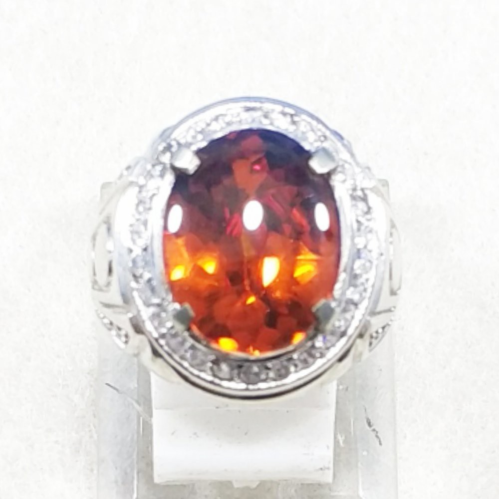 CINCIN BATU AKIK PERMATA FIRE OPAL LUSTER API MENYALA SIZE KANTORAN TERMURAH DAN BEST QUALITY !!!