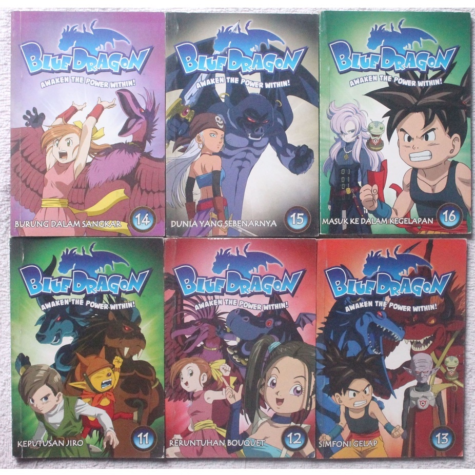 KOMIK BLUE DRAGON nomor 11-16