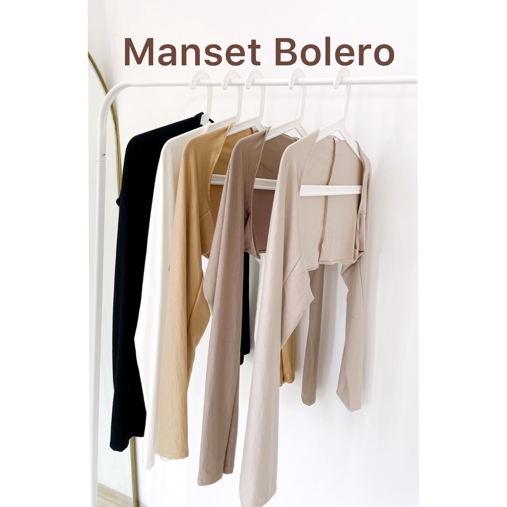 MANSET TANGAN BOLERO/ MANSET TANGAN HIJAB/ MANSET BOLERO