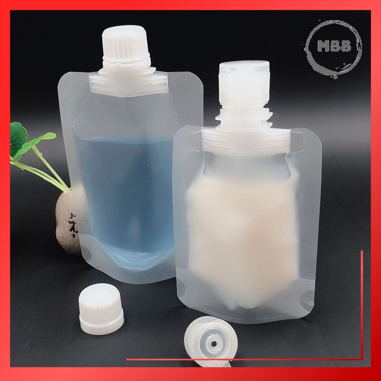 MARKAS88 Botol Refill Sabun Pouch Sabun Tempat Sabun Travel Fliptop Tempat Refill Serbaguna