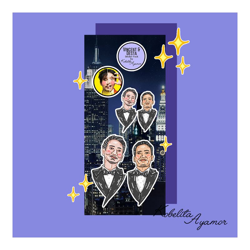 

✨Sticker Pack Vincent & Desta✨