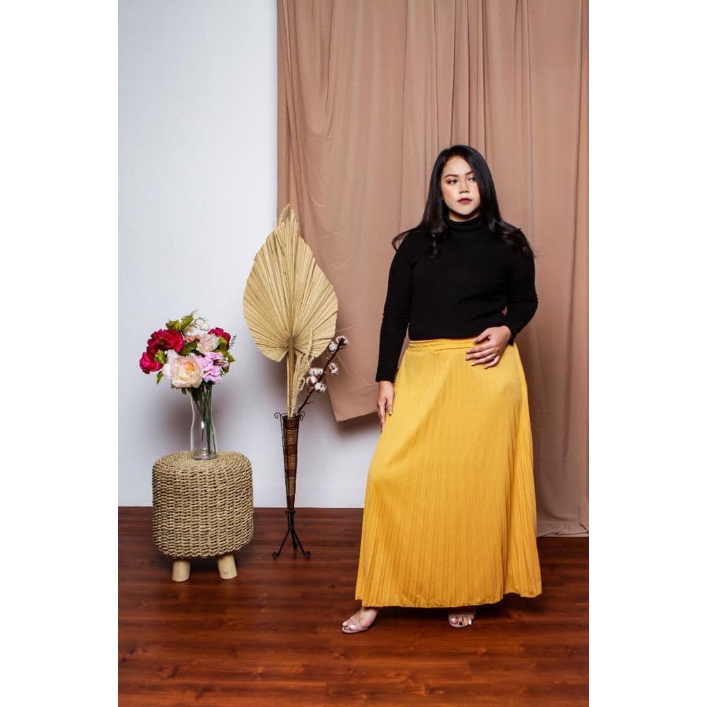 KIYOREN ROK PLISKET JUMBO XXXL / PLISKET MURAH / PLISKET PREMIUM