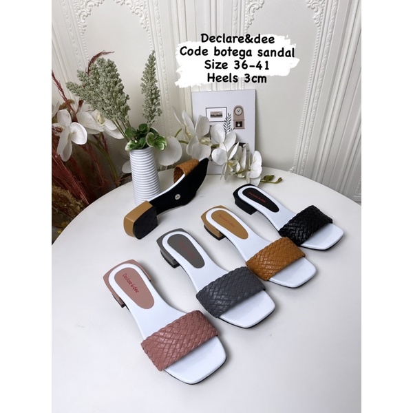 DECLARE&amp;DEE BOTEGA SANDAL 3CM