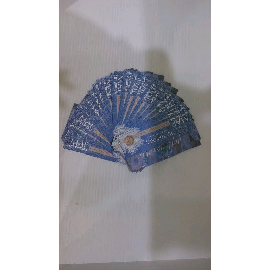 Voucher MAP pecahan 100000 Berkualitas
