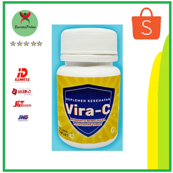 Vira C botol Vitamin C 500 mg isi 30