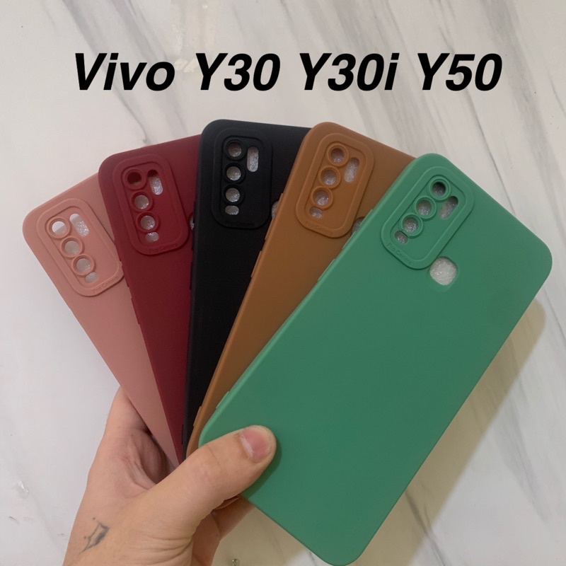 Case Vivo Y30 Y30i Y50  - Sofcase Luxury Procamera Matte - UA