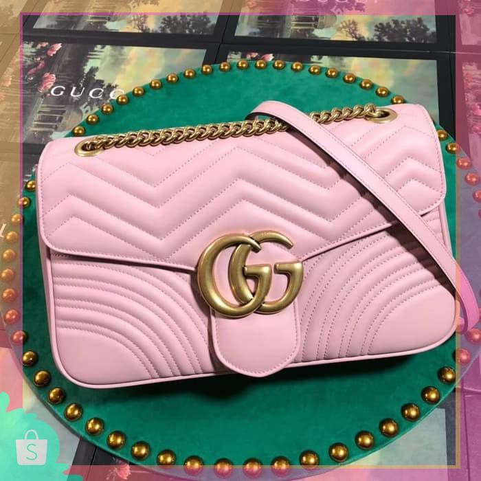 gucci marmont baby pink