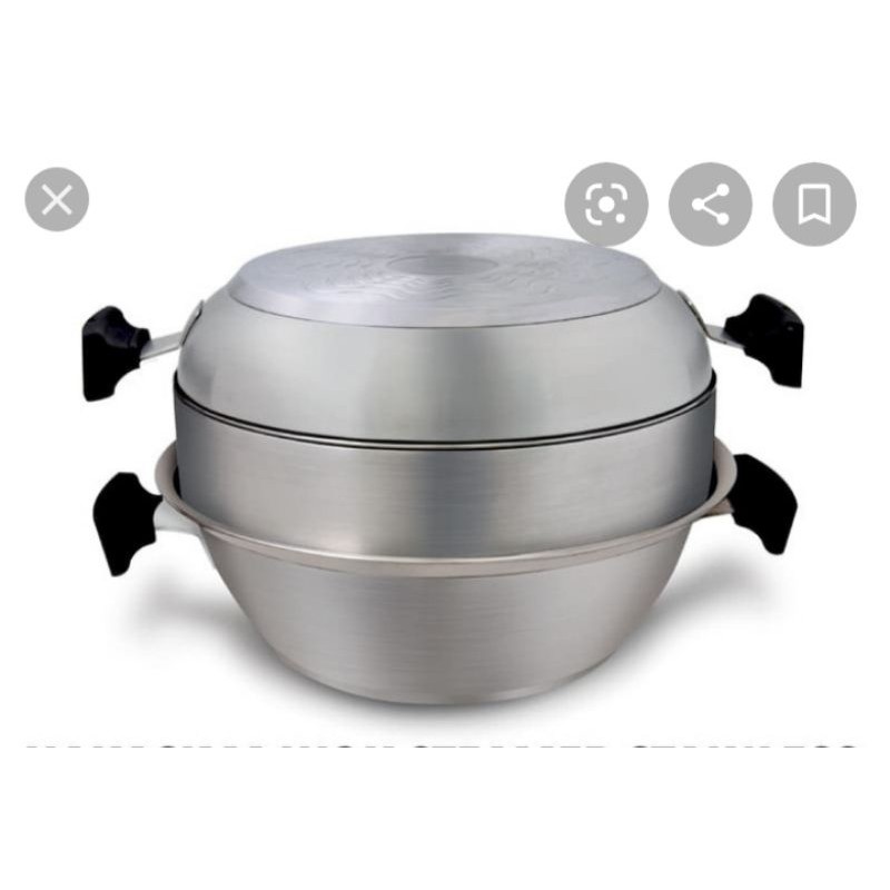 HAKASIMA WOK STEAMER STAINLESS