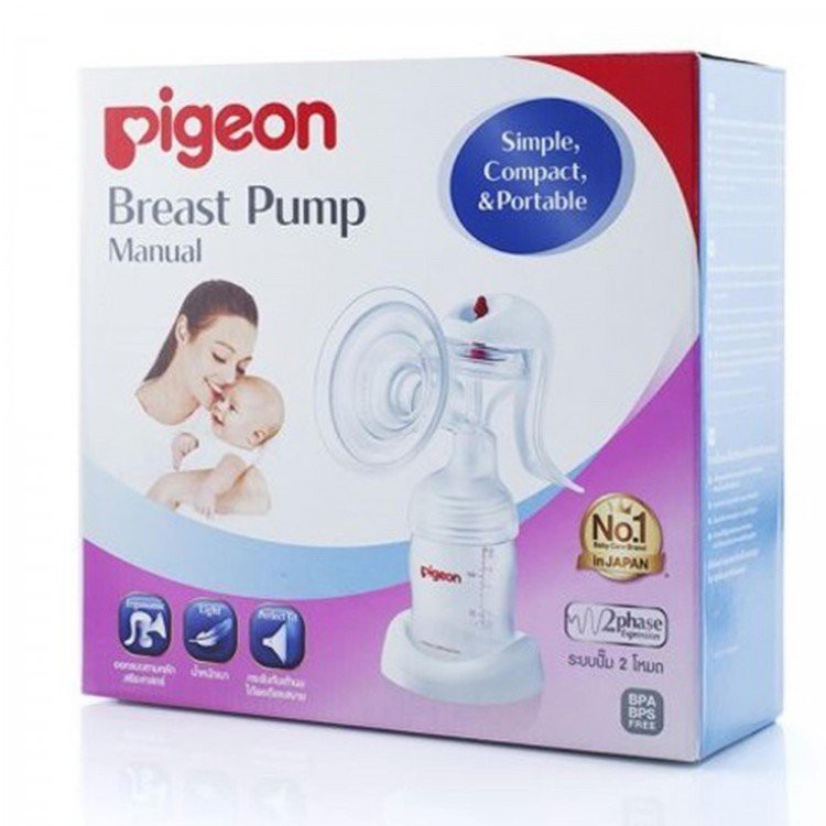 Pigeon Breastpump Manual Kemasan Baru