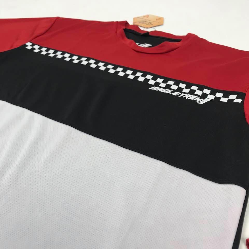 Jersey sepeda MTB Baju Sepeda Gowes MTB Lengan Panjang Tron Series