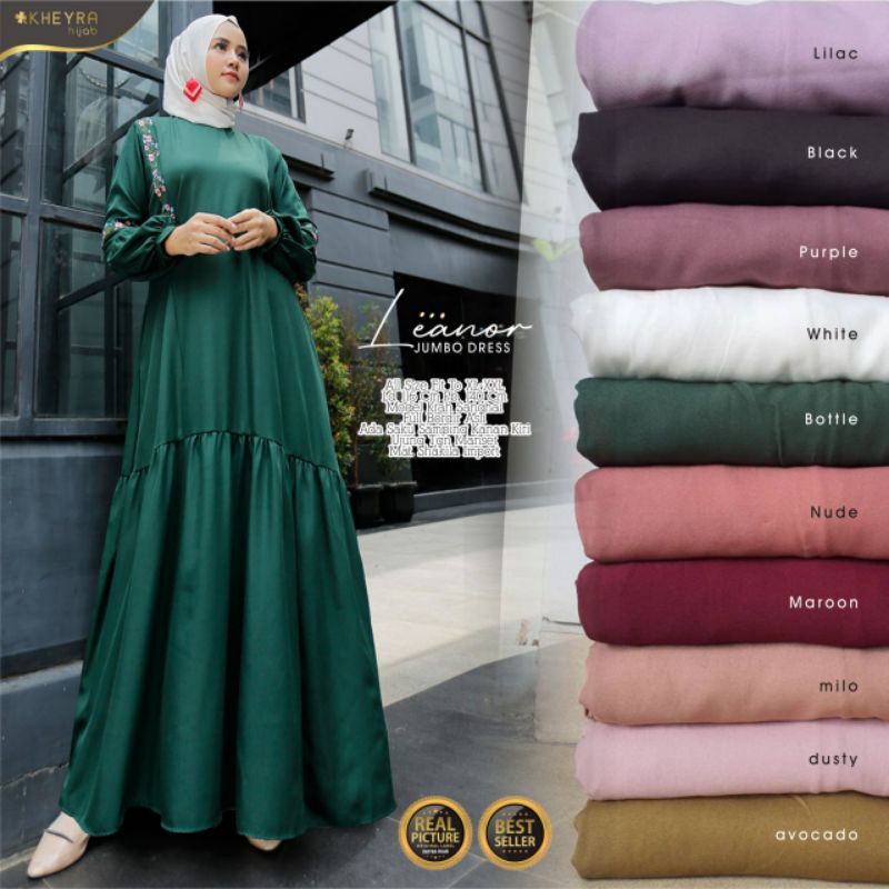 Leanor Jumbo Dress Polos LD 116 By Kheyra