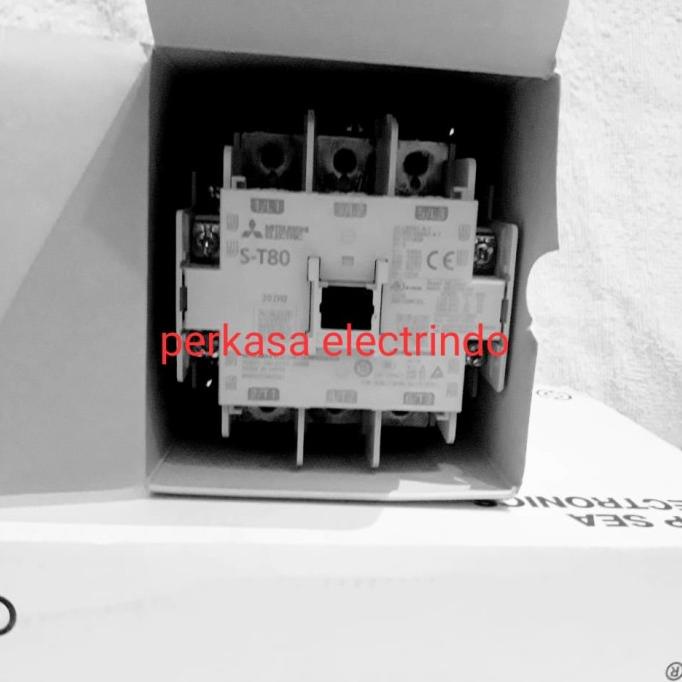 Kontaktor ST80 Contactor S-T80 Mitsubishi 220V Original Mitsubishi ada stock