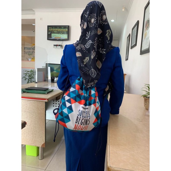 Tas Hampers Lebaran Tas Serut Anak Sekolah Tupperware