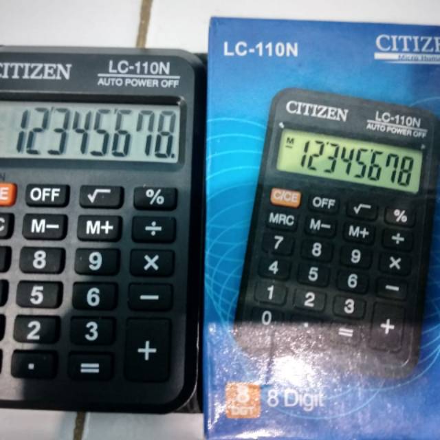 

Kalkulator Citizen LC - 110N