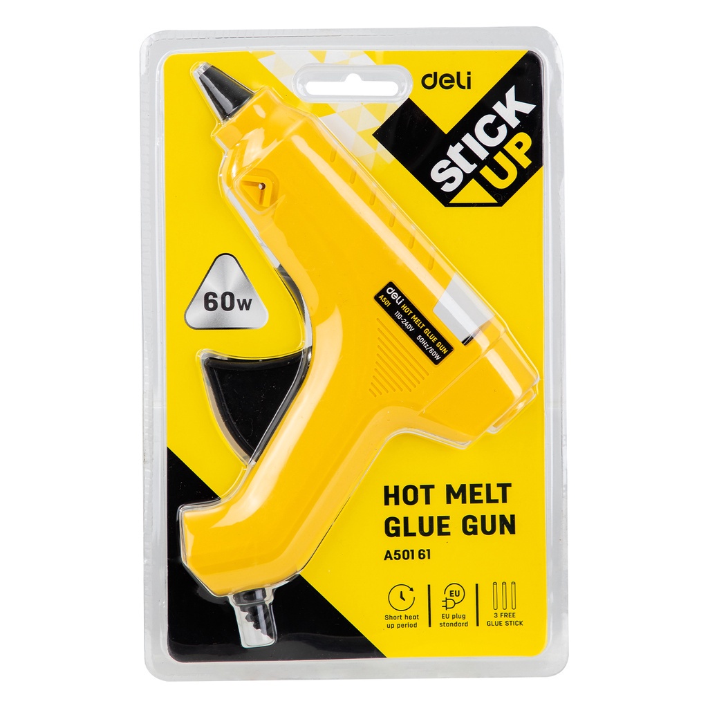 

Glue Gun DELI Kuning Lem Tembak Besar - EA50161 Deli
