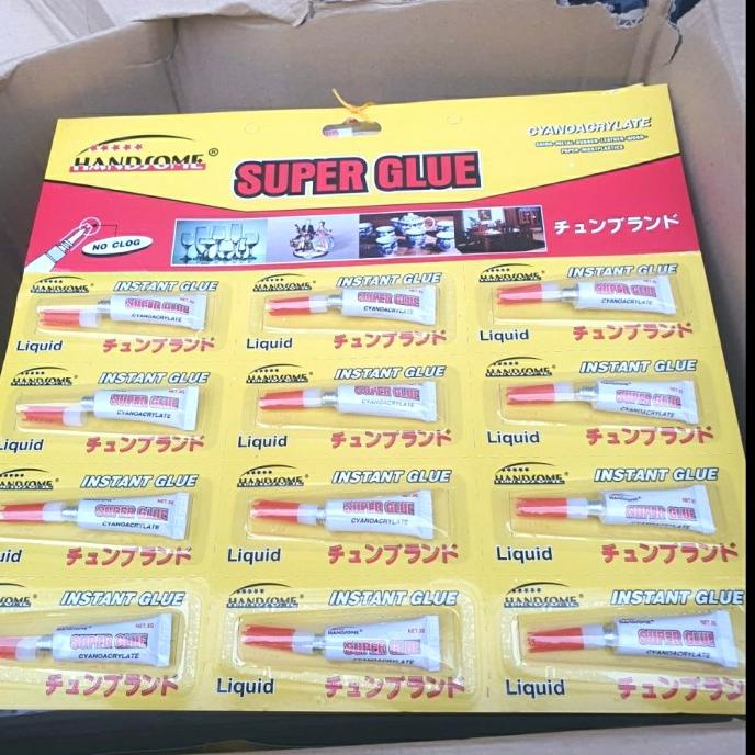 

LEM SUPER POWER GLUE BENTUK ODOL ( ISI 12 PC )