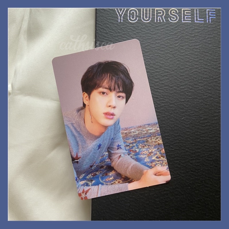 BTS Love Yourself Tear LY Tear Ver. O Album Unsealed Photocard PC Jin Standee Picket Official