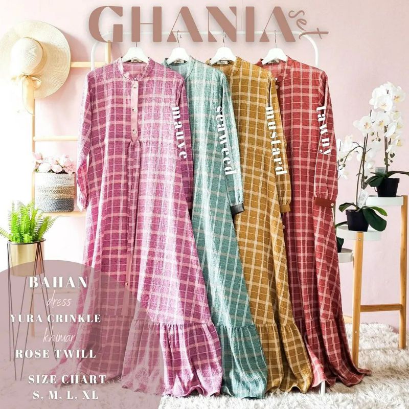 GHANIYA SET GERAI MIKA / GHANIA SET BY GERAI MIKA / GAMIS SET MOTIF / GAMIS PREMIUM