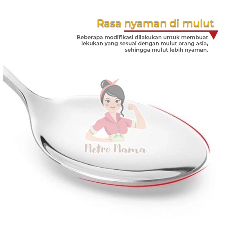 Alat Makan Set Sendok Garpu Sumpit Stainless Anak &amp; Dewasa Model Korea