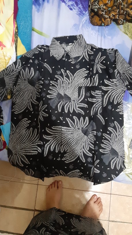 Ready 5 Warna - Batik Couple Granada Tile Mutiara