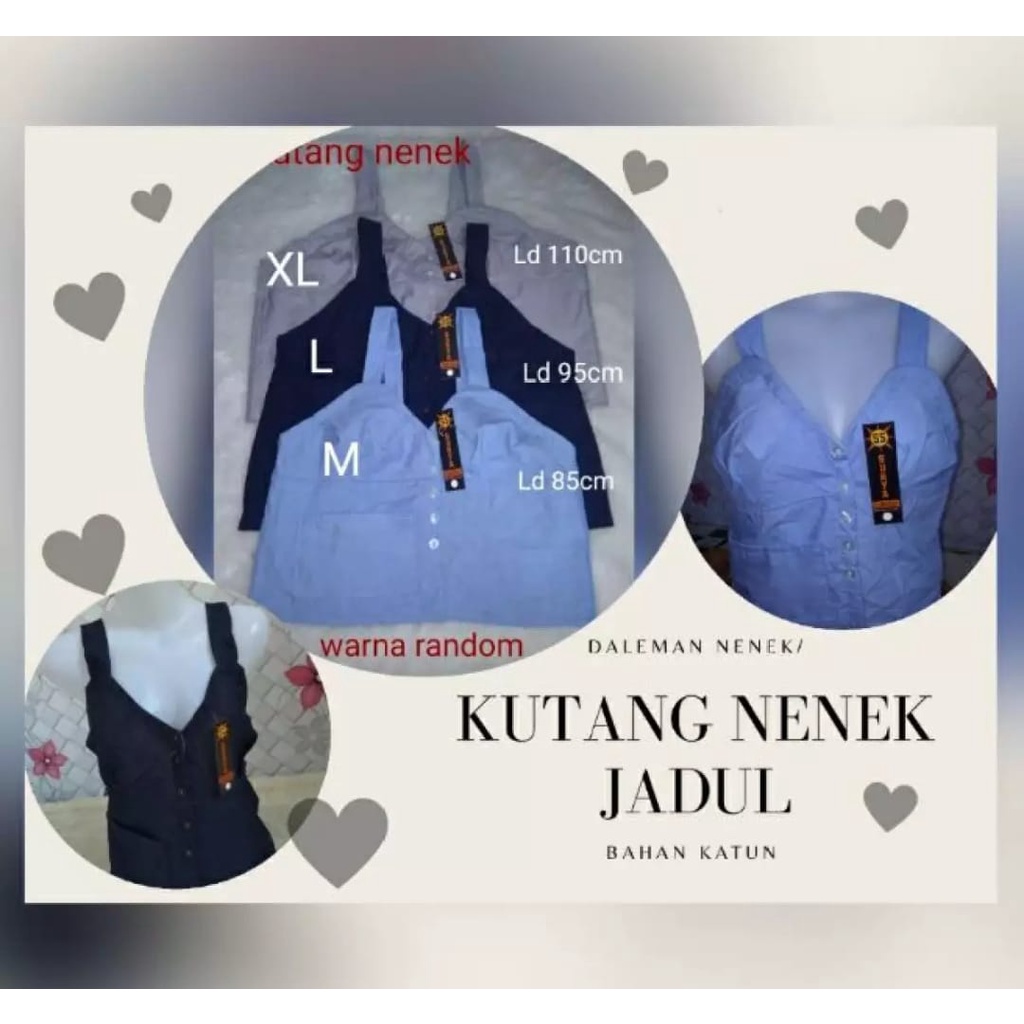 kutang jadul nenek // bra bh jadul saku tanpa resleting