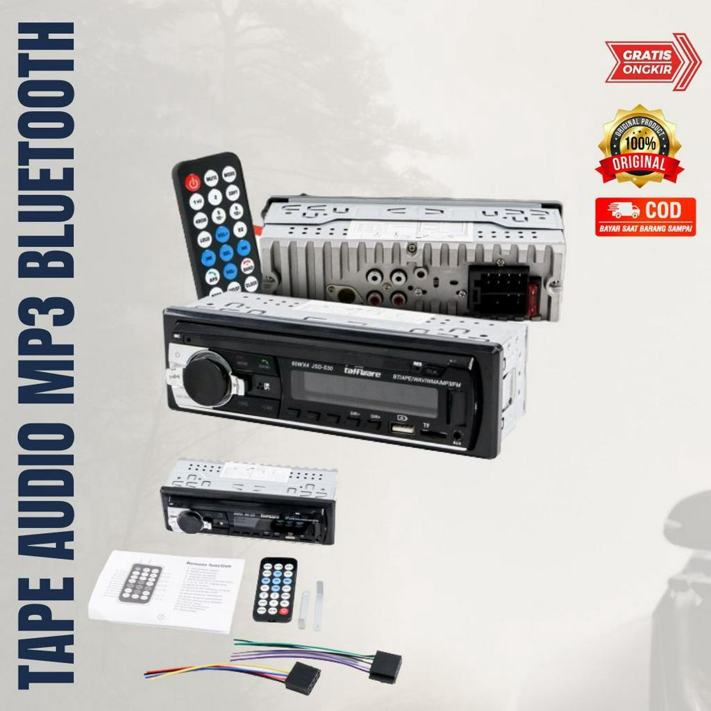 Tape Audio Mobil Bluetooth 5.0 Car MP3 Player - JSD 530 - Tape Mp3 Mobil Multi Media 530