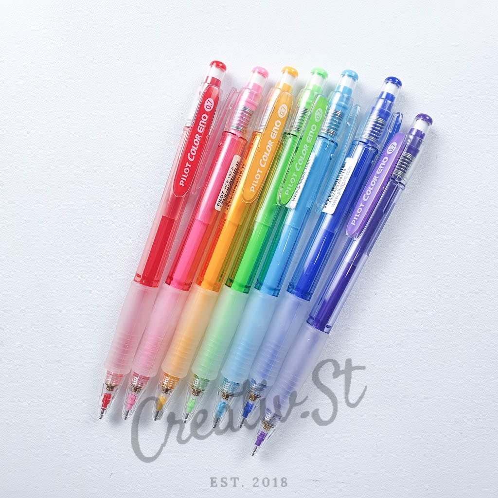 

Pilot Color Eno Mechanical Pencil Pensil Mekanik Warna 0.7 Mm