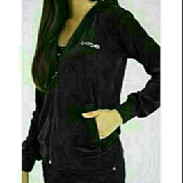 Jaket bebe beludru wanita (jaket beludru stretch)