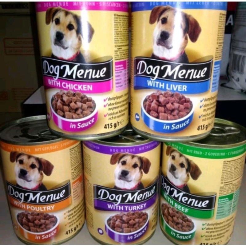 DOG MENUE makanan kaleng 415gr