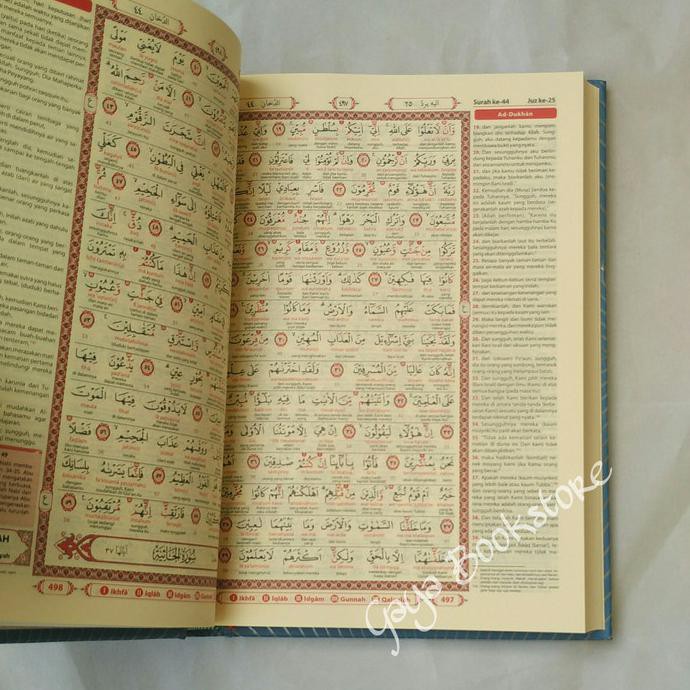 Alquran Alwasim A5 - Tajwid Kode